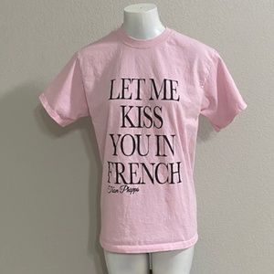 💋Free with $50 Purchase “Let me Kiss you in French" T-Shirt